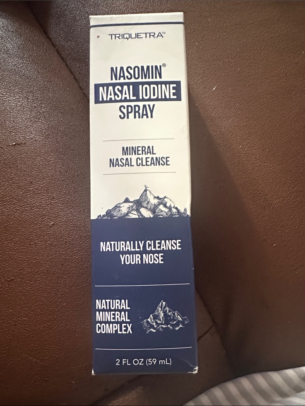 Nasal Iodine Spray — Navy Mineral Nasal Cleanse